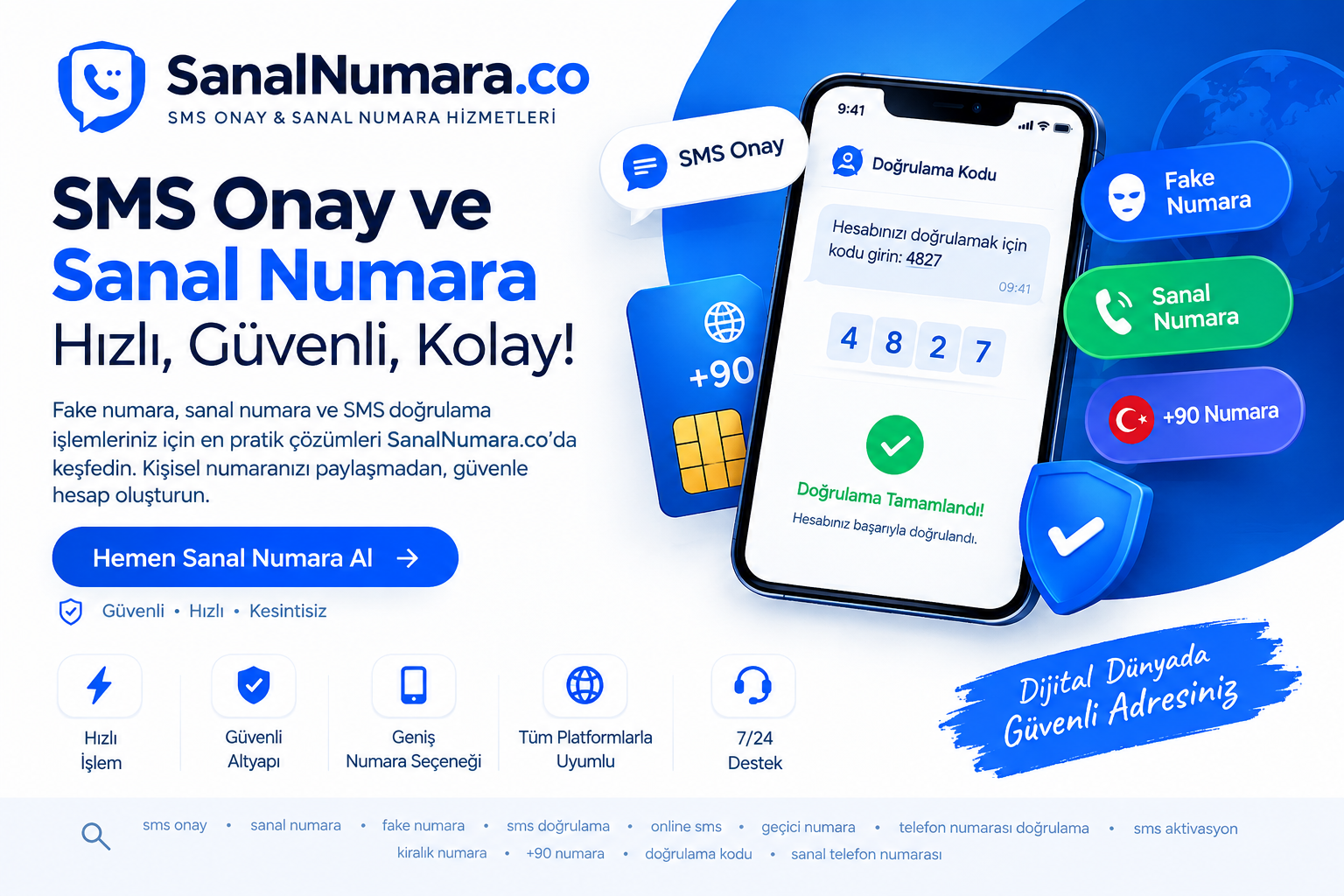 SMS Onay ve Sanal Numara: Fake Numara Rehberi